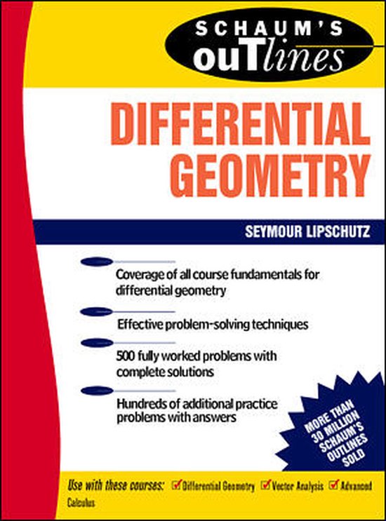 Schaum'S Outline Of Differential Geometry, Martin Lipschutz