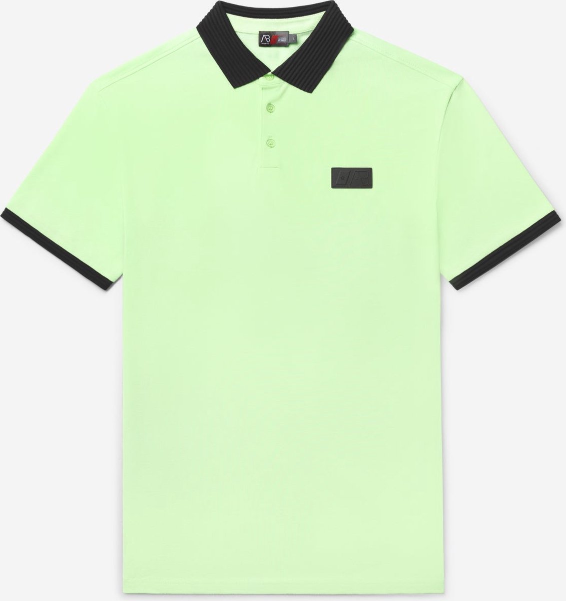 AB Lifestyle - Regular Polo | Pastel Green / Jet Black - Heren - Maat: S