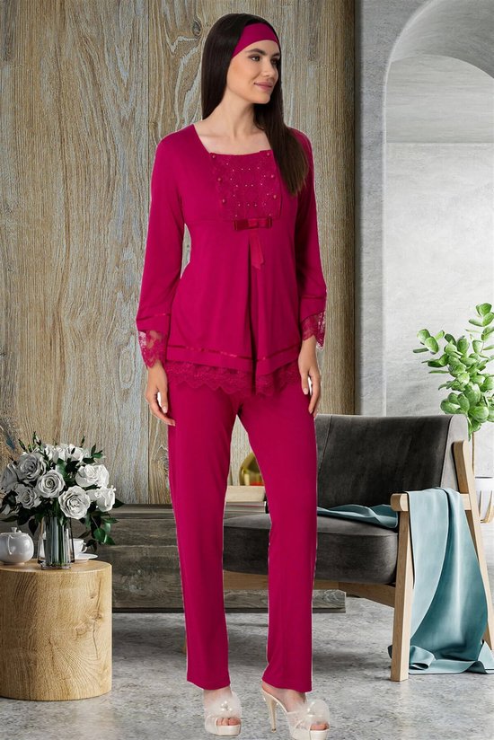 Pyjama turque à fleurs de grossesse et allaitement -3 pièces, pyjama femme  enceinte - danjrweddingbiryani.com