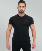 Wolfpack Lifting - Essential T-shirt - Zwart Logo - Maat M