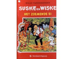 Omslag van Suske en Wiske Het Zoemende Ei Mini stripboek 7