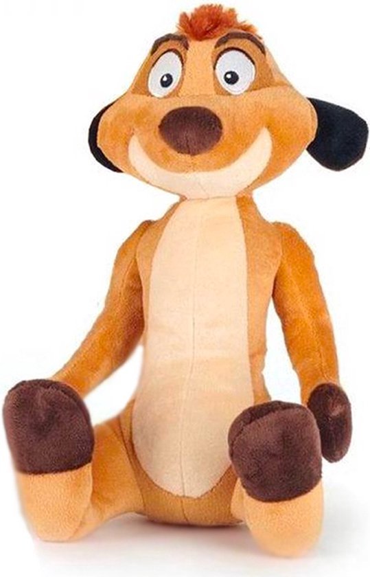 Timon - Disney Lion King - De Leeuwenkoning - Knuffel - Pluche - Stokstaartje - 30 cm