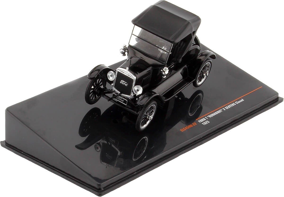 Ford T 'Runabout' 2 Seaters Closed 1925 - 1:43 - IXO Models | bol.com