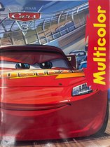 Multicolor Disney pixar cars 3, kleurboek