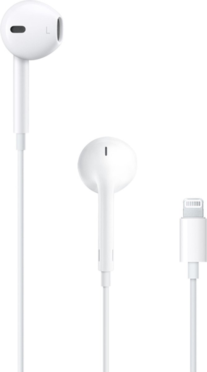 Apple Oordopjes headset met Lightning aansluiting - Wit
