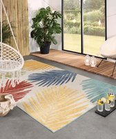 Buitenkleed palmbladeren - Verano beige/multi 140x200 cm