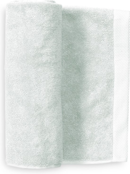 Gant de toilette Heckettlane Premium - 16x21 cm - lot de 6 - 650 g/ m2 - Vert