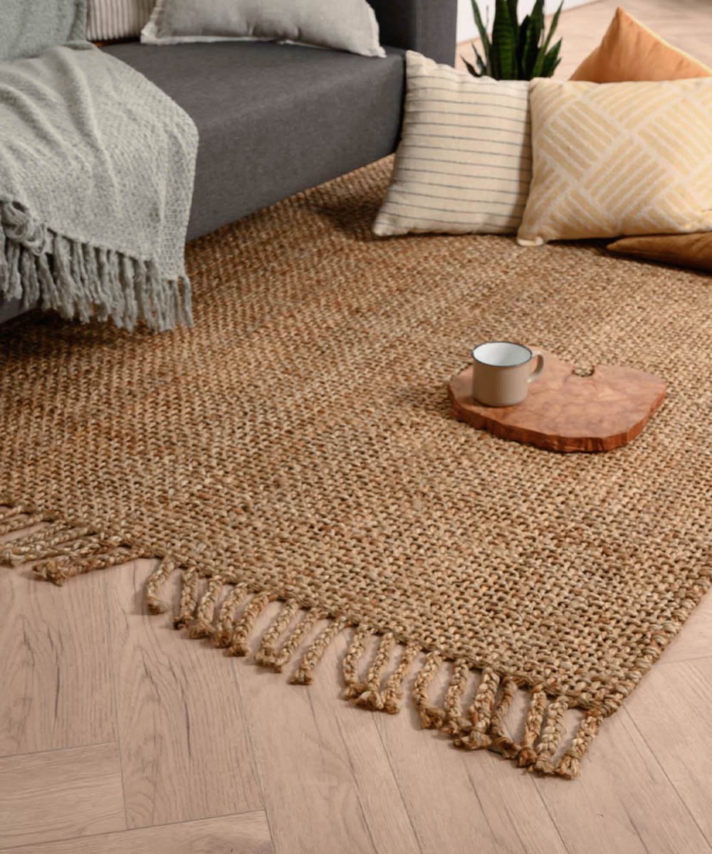 Jute vloerkleed Chunky - Boho&me - naturel 200x290 cm