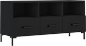 vidaXL-Tv-meubel-102x36x50-cm-bewerkt-hout-zwart