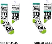 Rotterdam sokken heren en dames - multipack 2 paar - cadeau voor man en vrouw