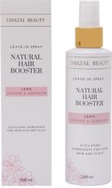 Ghazal Beauty Natural Hair Booster - Soins capillaires naturel - Spray sans rinçage - Shampooing sec naturel - Jasmin et géranium