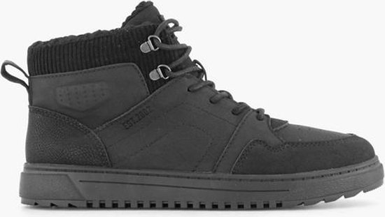 Vty Zwarte hoge sneaker