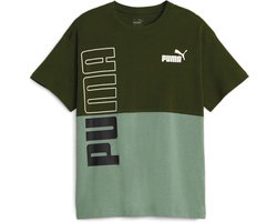 Puma Power Colorblock Shirt Junior - Maat 164