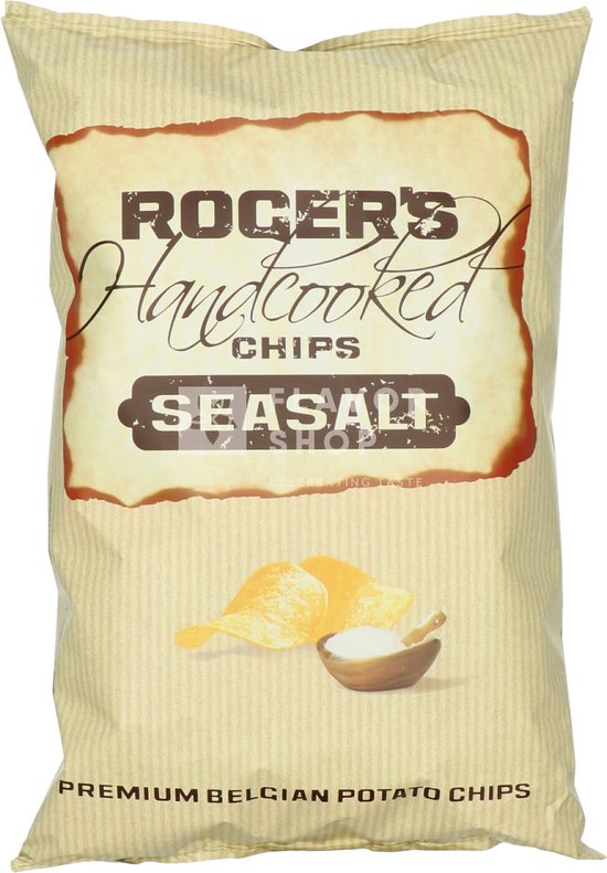Rogers Chips Seasalt Handcooked 150 Gram Doos 6 XL Zakken Glutenvrij | bol