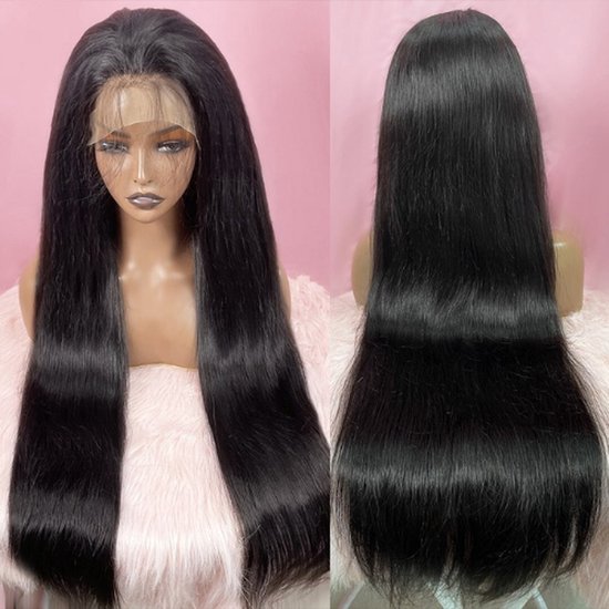 Lace Wig Brésilienne 33x10 cm - Cheveux Raides - Perruques Pour Femme -  100% Cheveux... | bol