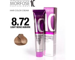 Morfose Color Cream 8.72 Light Beige Auburn 100ml