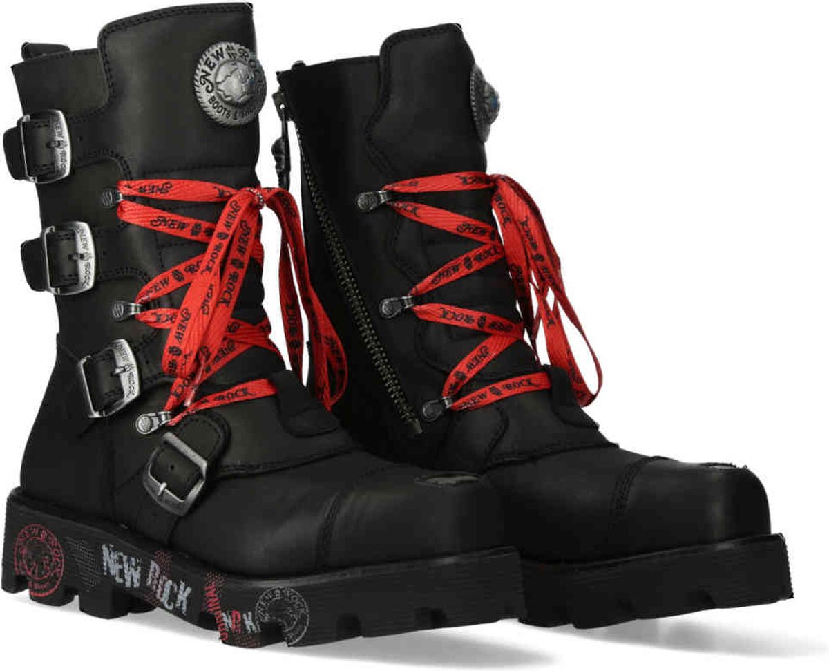 New Rock M-RANGER373MTL- Veterlaars 42 Shoes Zwart