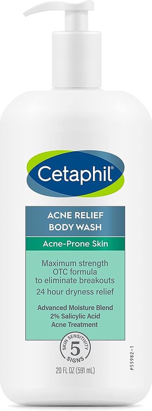 Cetaphil, nettoyant pour le corps anti-acné 591 ml