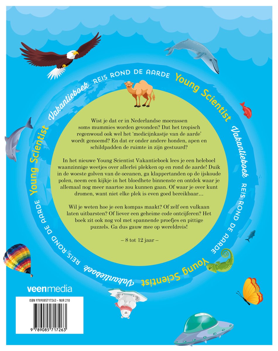 Young Scientist Vakantieboek Zomer 2021 - back cover