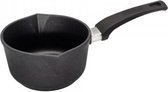 Bol.com Eurolux Steelpan met schenktuit en afneembare steel 18 x 10 cm flexinductie / combizone Bosch en Siemens Compatible aanbieding