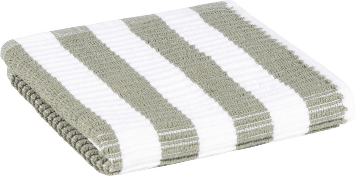 Linolux Vaatdoek White/Grey Green