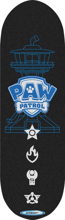 Nickelodeon Paw Patrol Skateboard 43 X 13 Cm Zwart/rood/blauw
