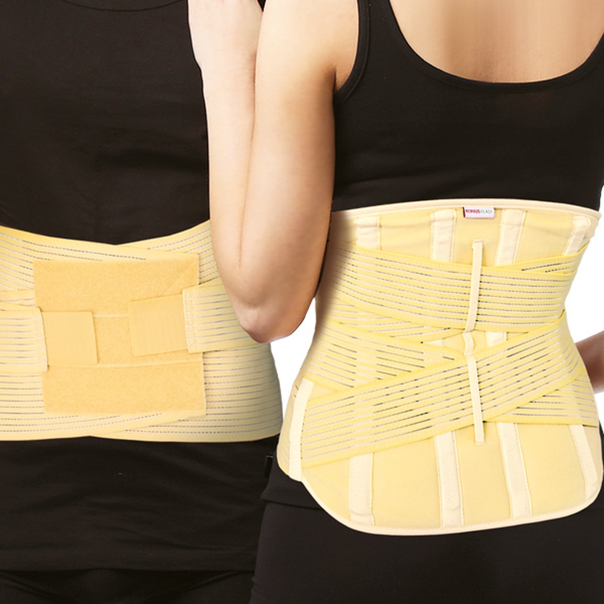 Houding Correctie Rugbrace met metalen inzetstukken maat M made in EU
