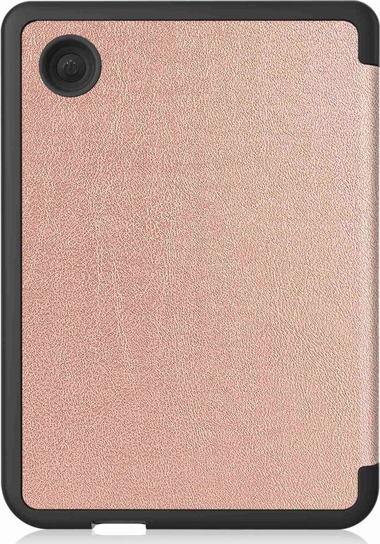 E-Reader Hoes Geschikt voor Kobo Clara 2E - Book Case met Sleep/Wake Functie - Kunstlederen Beschermhoes - Roze van iMoshion — afbeelding 5