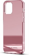 iDeal of Sweden Hoesje Geschikt voor iPhone 12 Pro / 12 - iDeal of Sweden Mirror Case - roze