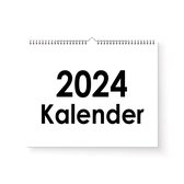 Kalender 2024 - 35x24cm - 135gms papier - Huurdies