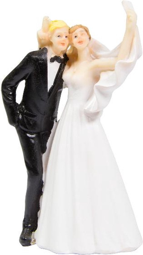 Mariage figure classique couple selfie