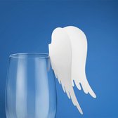 Naamkaartje vleugels voor glas (10st)
