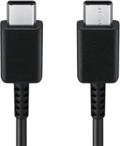 Laadkabel USB-C naar USB-C kabel – 1 meter - zwart