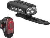 Lezyne MICRO DRIVE 600XL / KTV PRO PAIR Achterlicht + voorlicht (set) LED