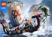 LEGO Viking Ship challenges the Midgard Serpent 7018