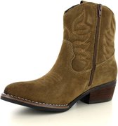 PS Poelman | Botte western en daim | taille 37