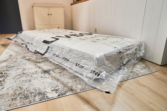 Sporgo 2 stuks vacuümzakken voor matrassen: 220 x 100 cm vacuüm matraszak, herbruikbare vacuümzakken, waterdichte vacuümzakken voor dekbedden, voor matrassen, kleding, grote stoffen, kussens