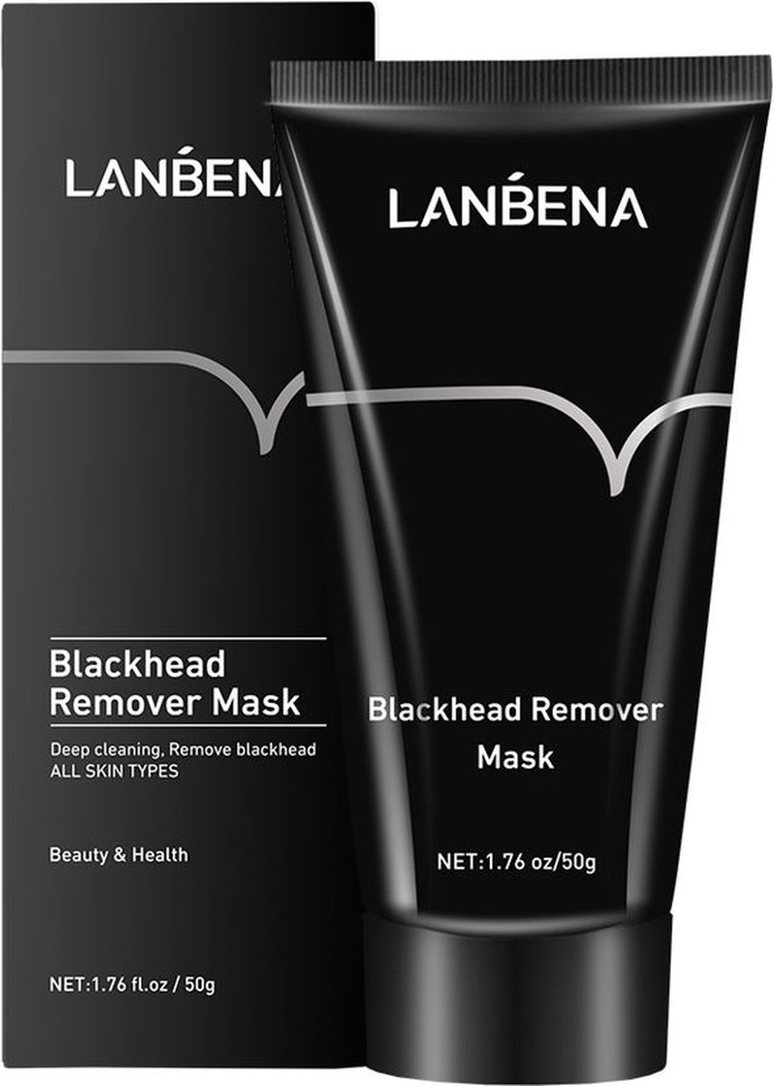 Lanbena peel off mask - Blackhead - anti mee-eters - grove poriën - mee-eters verwijderen - Bamboe houtskool - Masker