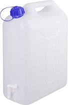 Jerrycan 10 liter voor water - met kraan - BPA vrij