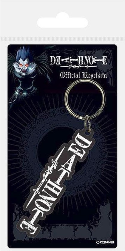 Death Note Logo - Rubberen Sleutelhanger