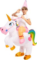 Halloween - Ride a unicorn - zelf opblaasbaar kostuum - kinderkostuum