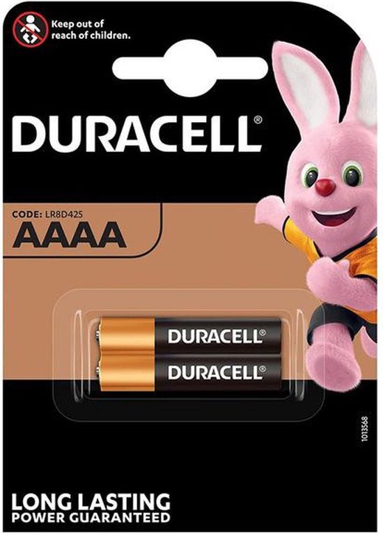 Duracell Ultra AAAA - 4 stuks (2 Blisters a 2st)