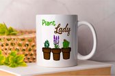 Mok Plant Lady - Gardening - Gift - Cadeau - GreenThumb - PlantLover - FlowerGarden - Tuinieren - GroeneVingers - Plantenliefhebber - Bloementuin