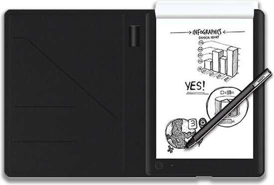 Bloc-notes numérique ZenFlow - Tablette papier - Bluetooth - Portable -  Format A5 - 8