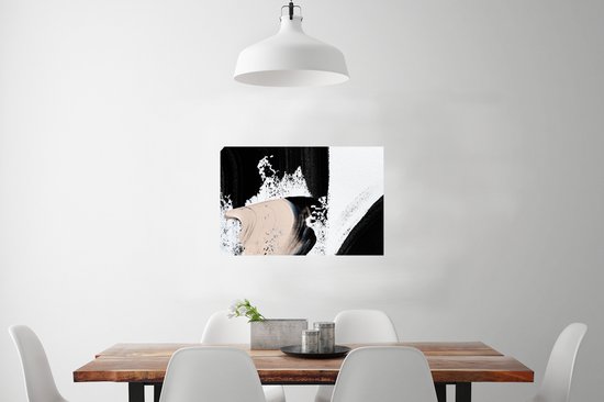 Poster Verf - Abstract - Design - 90x60 cm
