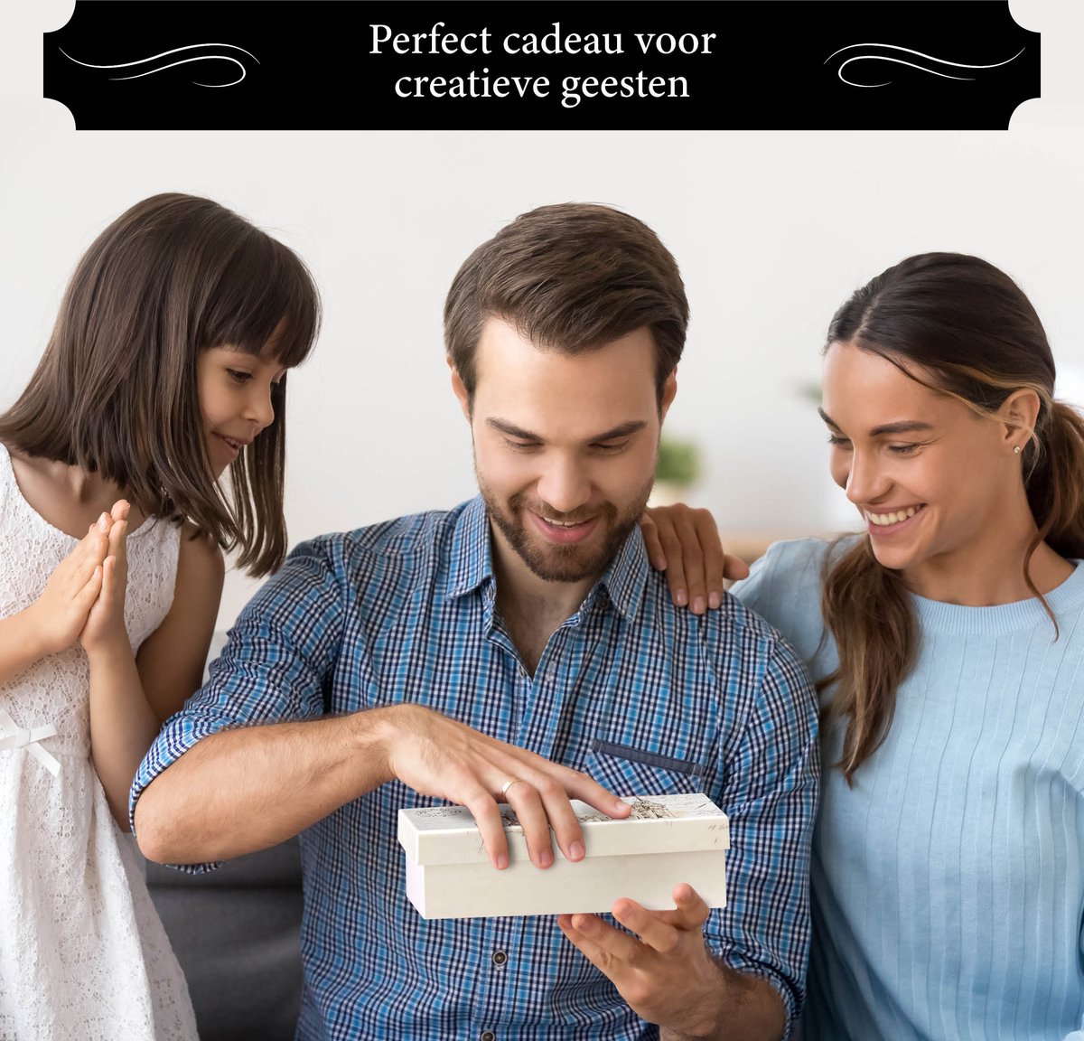 Kalligrafiepennen Set - Kalligrafie set met 7 verschillende penpunten & zwarte inkt - Elegante Geschenkdoos - Vaderdag Cadeau - Moederdag Cadeau - Geschikt voor handlettering, schrijven, journaling & als cadeau — afbeelding 6