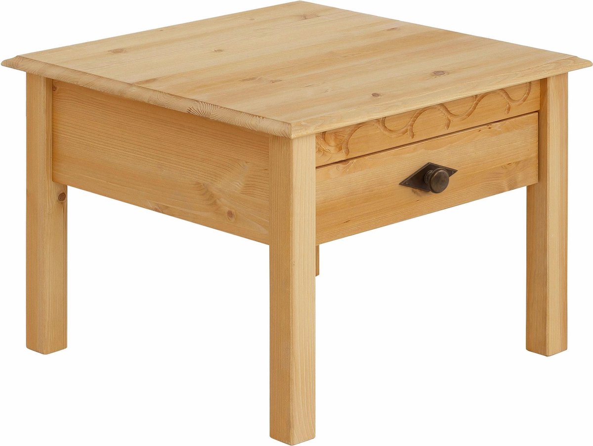 Notio Living Laura-Salontafel - 1-lade - Grenen Bruin