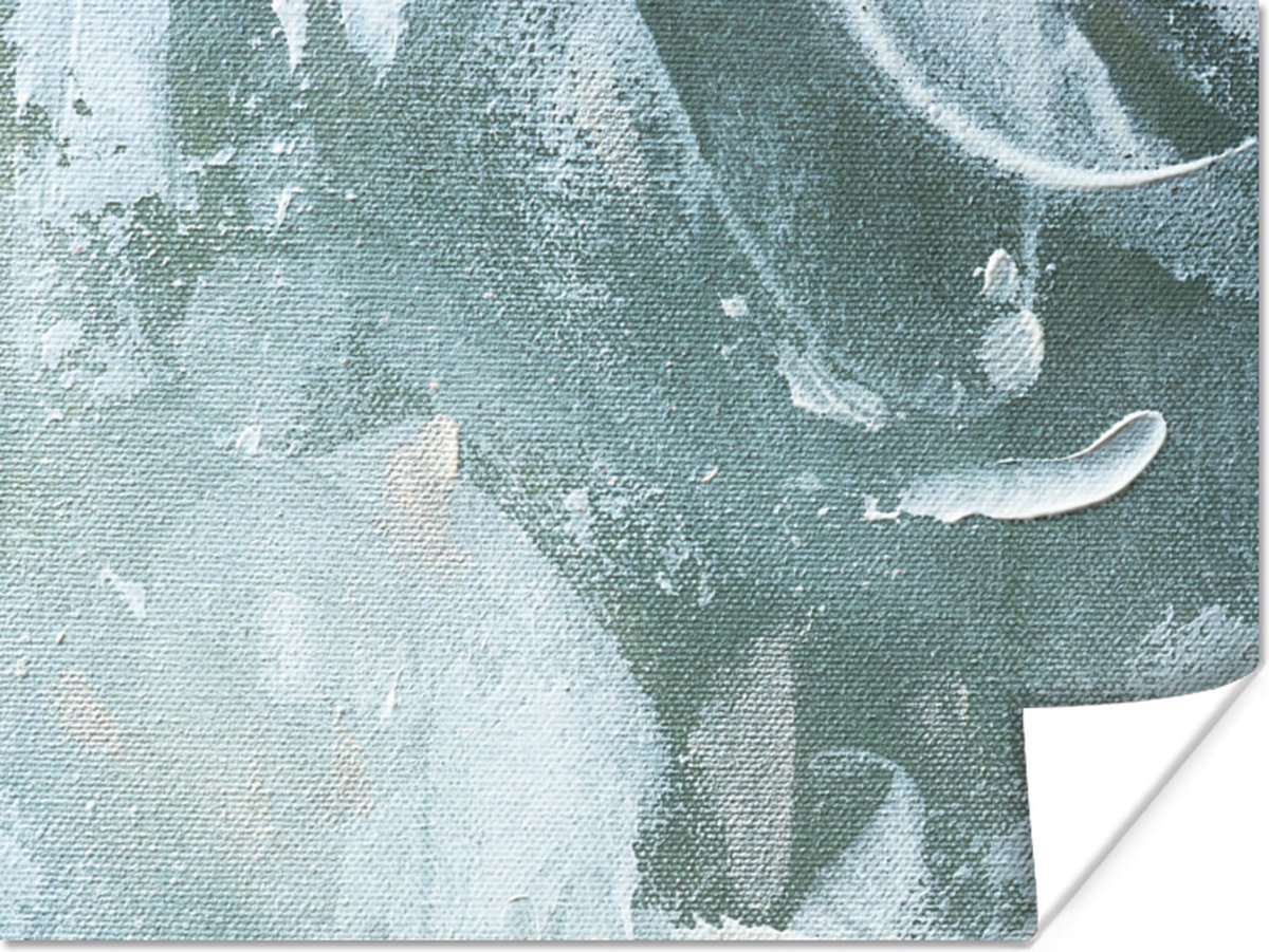 Poster Acrylverf - Abstract - Design - 80x60 cm