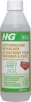 HG ECO koffiemachine ontkalker citroenzuur - 2 Stuks! - 500 ml - de milieubewuste ontkalker voor uw espresso- en padkoffiemachines