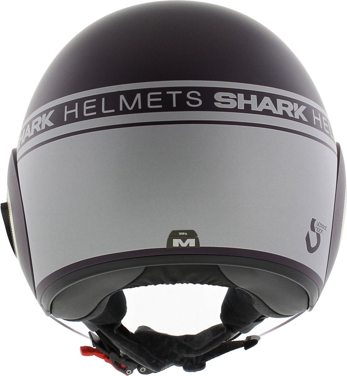 Shark Shark Nano Street Neon Mat Pearl Zilver Pearl PSP Jethelm - Maat XS - Helm – foto 4
